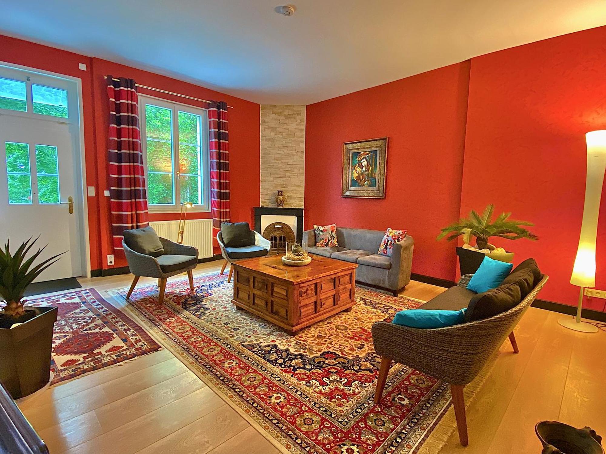 Chateau De Bellevue B&B Et Appartements Avec Piscine Saisonal Chauffee Et Chambres Partout Climatisees Сент-Ави Экстерьер фото